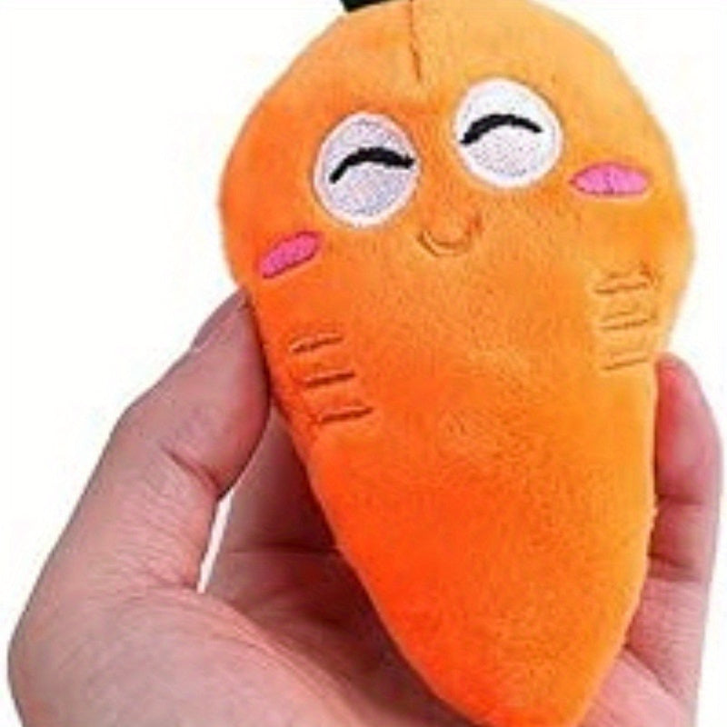 9pcs Upgraded Pet Plush Toy Set Interactive Toys Highly Interactive Easy To Clean Strong Bite Resistance Teeth Cleaning Toys Chinchilla Toys Cute Multi-color Designs Suitable for Dogs Cats Hamsters and Other Pets