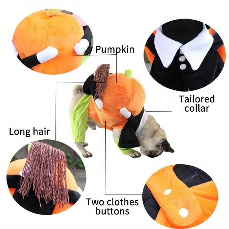 Pet Dog Halloween Pumpkin Monster Costume Pet Life