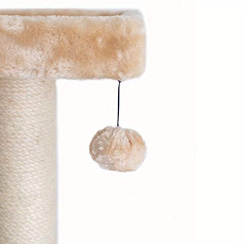 40pcs Aeromark TOY7 Interactive Plush Pet - Soft Hanging & Rolling Balls, Multi-Color (White\u002FBlue\u002FBrown\u002FBlack), Safe Non-Toxic cat, dog, small animal - Ideal for Kittens, Puppies, Hamsters, gerbils - Indoor\u002FOutdoor Play & Climbing - Pe