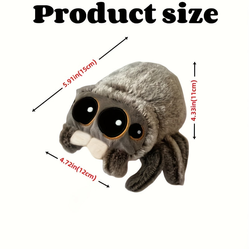 3 Plush Spider Cat Toy - Soft Chewy Polyester Interactive Pet Toy With Big Eyes, No Battery Required, Suitable For Aggressive Chewers, Suitable For Relaxation And Training For Small\u002FMedium Dogs And All Cats, Dog Chew Toys | Plush Structure