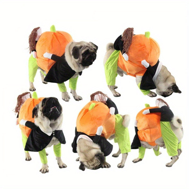 Pet Dog Halloween Pumpkin Monster Costume Pet Life