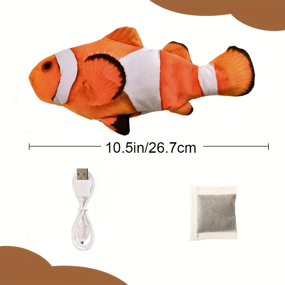 7pcs Floppy Fish Cat Toys, Cat Toys Flopping Fish, Moving Kitten Kicker, Floppy Wiggle Carp for Small Dogs, Soft And Durable, Interactive Kitten Kicker for Indoor for All Breeds