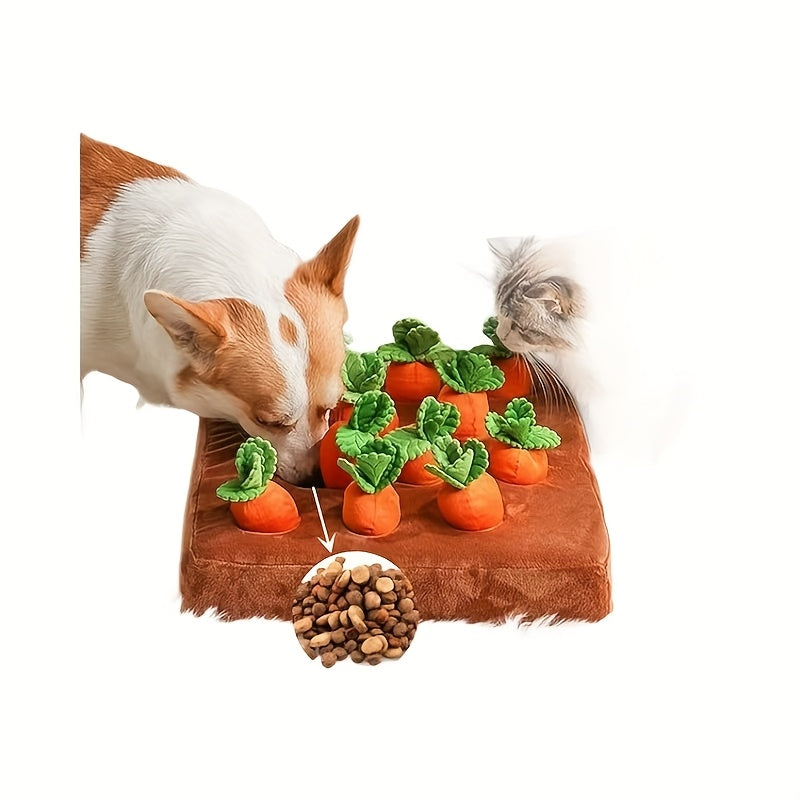 Bite-Resistant Plush Toys 12-Pack Bite-Resistant and Tear-Proof Plush Toys for Cats, Dogs, Rabbits | Universal Companion Play, Teething Relax, Safe Non-Toxic Healing Series Pet Toys